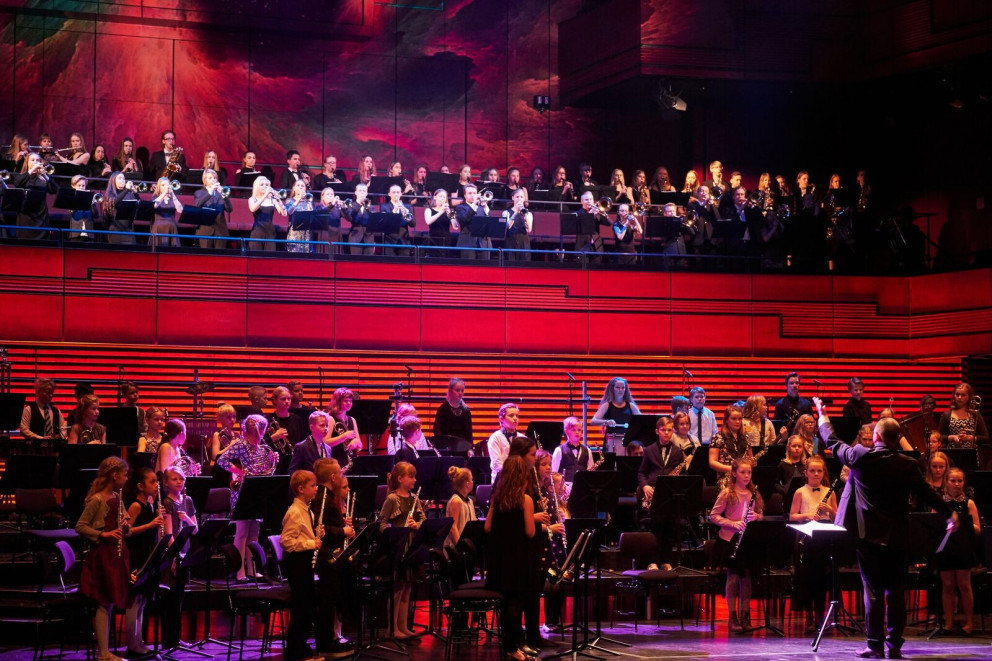 Skólahljómsveit Kópavogs var á meðal styrkþega lista- og menningarráðs sem tilkynnt var um í ársbyr…