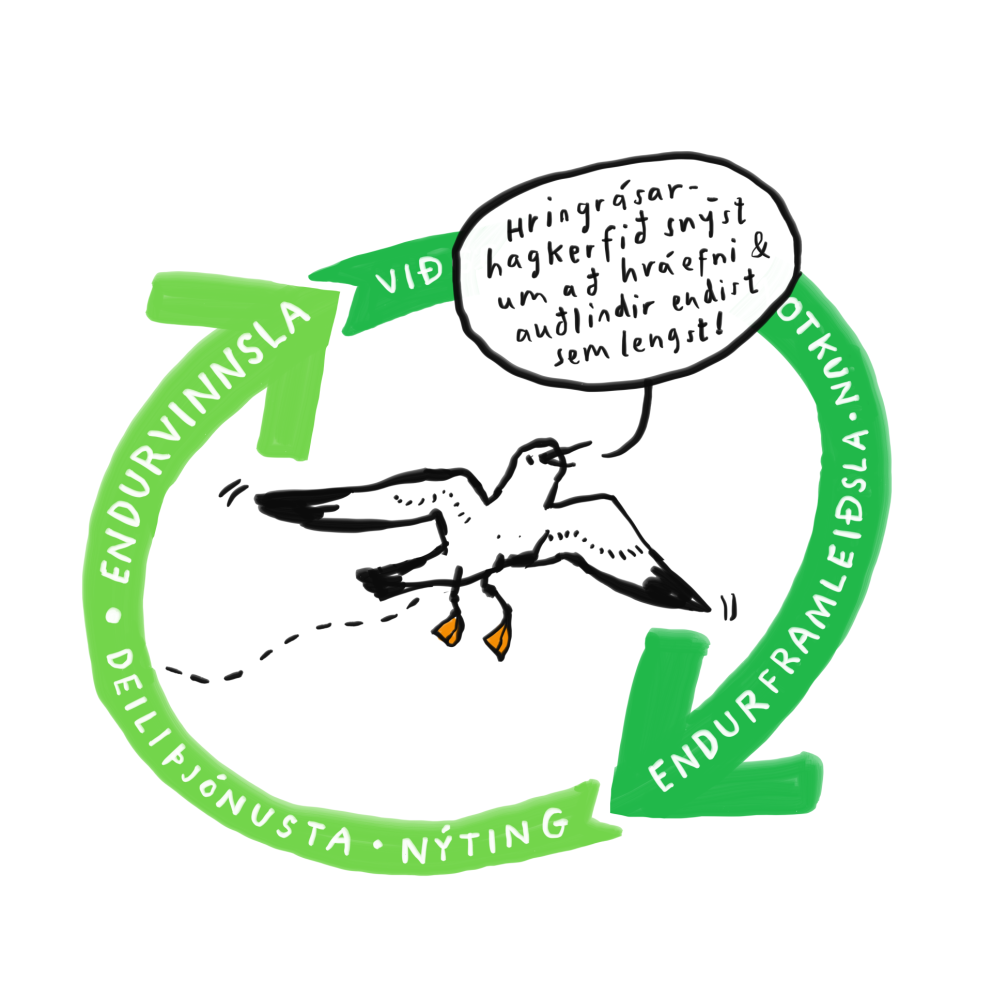 Unnið er að því að skipta út tunnum í Kópavogi.