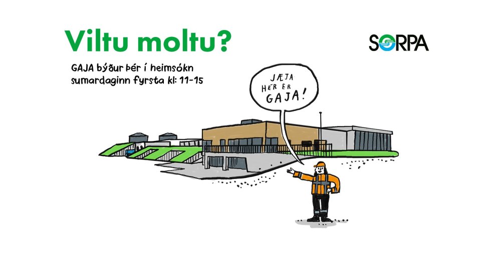 GAJA býður í heimsókn sumardaginn fyrsta.