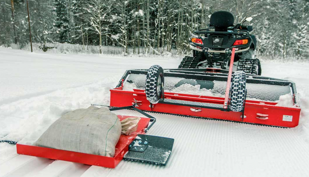 Tæki til að leggja gönguskíðaspor.