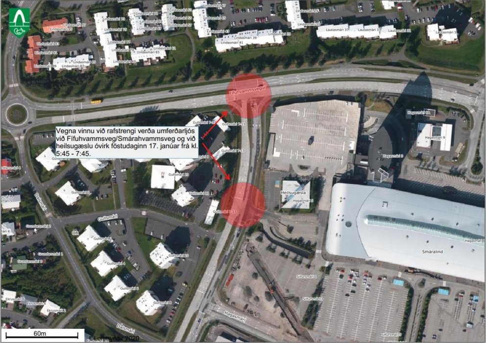 Umferðaljós óvirk