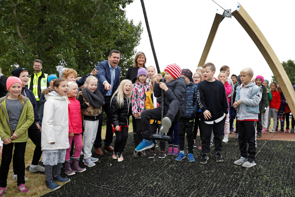 Ármann Kr. Ólafsson bæjarstjóri Kópavogs og Theodóra S. Þorsteinsdóttir formaður bæjarráðs Kópavogs&hellip;