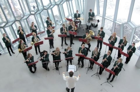 Skólahljómsveit Kópavogs fagnar 45 ára starfsafmæli sínu um þessar mundir.