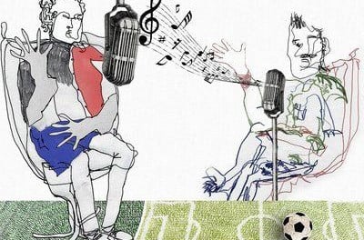 Fótboltaópera á Óperudögum í Kópavogi.