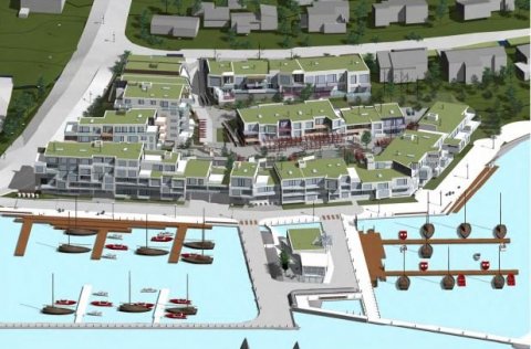 Úr vinnslutillögu nýs deiliskipulags á Kársnesi vestanverðu.