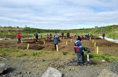 Skólagarðar í Kópavogi.