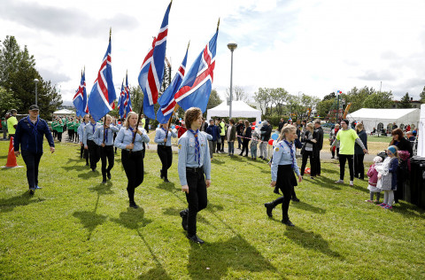 17. júní í Kópavogi.