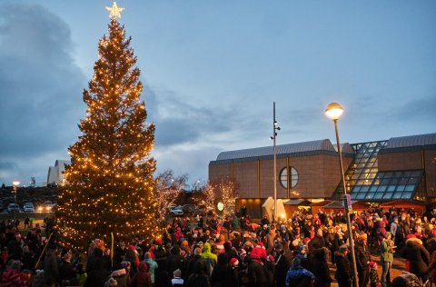Aðventuhátíð í Kópavogi.