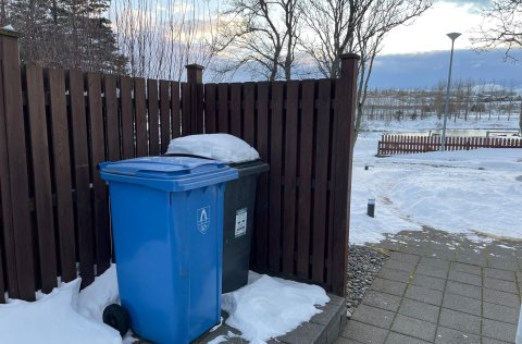 Gæta verður að því að aðgengi að sorptunnum sé gott.