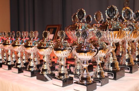 Fjölmargir fá viðurkenningu á Íþróttahátíð Kópavogs.