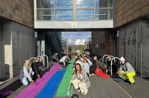 Regnboginn 2025 teygir sig lengra upp á Kópavogshálsinn.