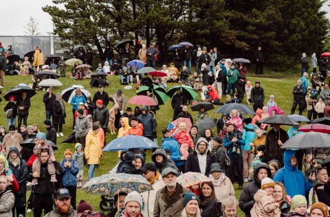 Gestir á Rútstúni.