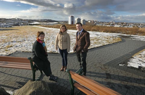Okkar Kópavogur: Áningastaður tekinn í notkun.