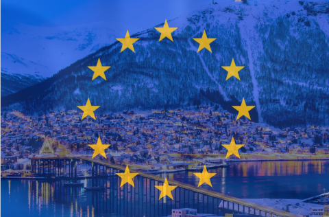 Samstarfinu var hleypt formlega af stokkunum í Tromsø í janúar 2024 en þar er myndin tekin.