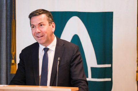 Ármann Kr. Ólafsson hélt sína síðustu ræðu í bæjarstjórn Kópavogs þriðjudaginn 24.maí.