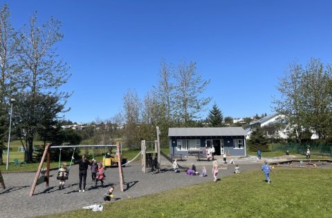 Lækjarvöllur við Dalsmára.