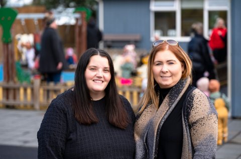 Bryndís Gunnarsdóttir og Sigríður Ólafsdóttir. Mynd/Fréttablaðið Ernir.