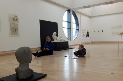 Fjölskyldustund í Gerðarsafni.