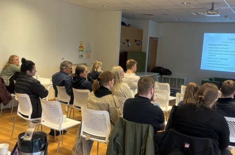 Frá fræðslufundi.