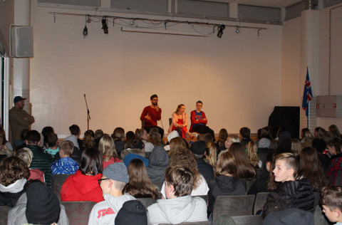 Frá dagskrá forvarnarviku í félagsmiðstöðinni Pegasus.