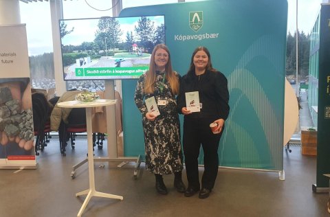 Fulltrúar Kópavogsbæjar á Framadögum.