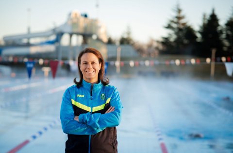 Joana Rita Nunes Pava starfar í Kópavogslaug en 91% aðspurðra í þjónustukönnun Gallup eru ánægð með&hellip;