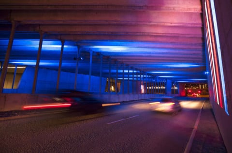 Skrautlýsing á Fífuhvammsvegi hlaut lýsingarverðlaun Ljóstæknifélags Íslands.