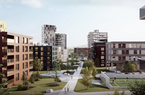 Glaðheimar - vesturhluti.