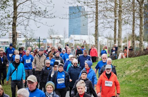 Frá götugöngu Virkni og vellíðan.