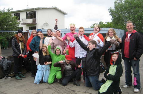 Götuleikhúsið í Kópavogi sumarið 2014.