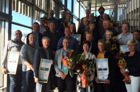 Handhafar umhverfisviðurkenninga Kópavogs 2014