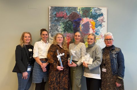 Sigríður Þrúður Stefánsdóttir, Ásdís Kristjánsdóttir, Freygerður Anna Ólafsdóttir, Íris Svavarsdótt…