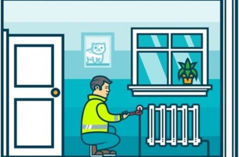 Hollráð um heitt vatn í kuldatíð.