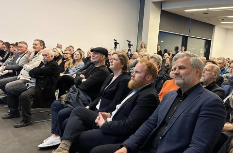 Frá íbúafundi í Kópavogi.