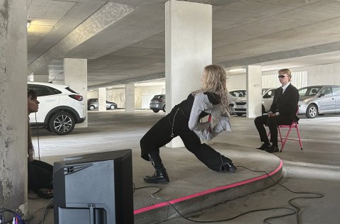 Í ár er 18. sumarið sem ungt listafólk starfar á vegum Kópavogsbæjar í skapandi verkefnum.