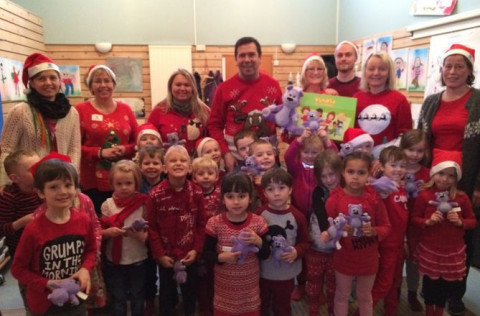 Ármann Kr. Ólafsson, bæjarstjóri, heimsótti Álfaheiði