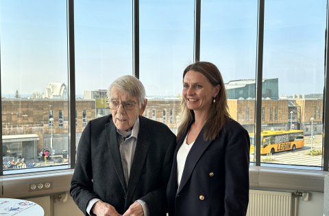 Jónas Ingimundarson og Ásdís Kristjánsdóttir