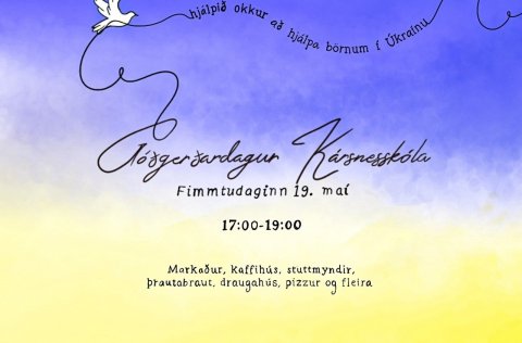 Kársnesskóli heldur árlega góðargerðardag.