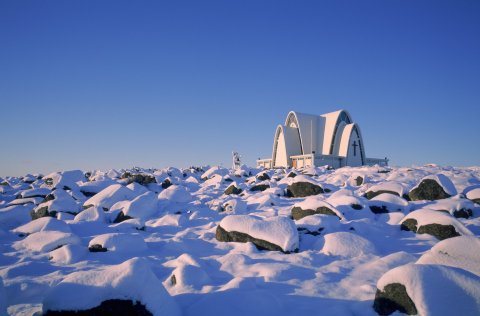 Mikill snjór féll miðvikudaginn 27.október. Myndin er úr safni.