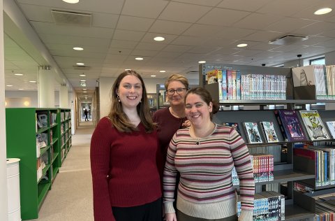 Kristín María Kristinsdóttir, Gréta Björg Ólafsdóttir og Eyrún Ósk Jónsdóttir