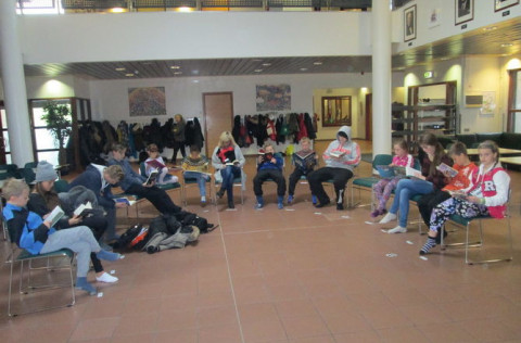 Lestrarmaraþon í Smáraskóla