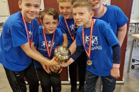 Sveit Lindaskóla varð Norðurlandameistari í skák.