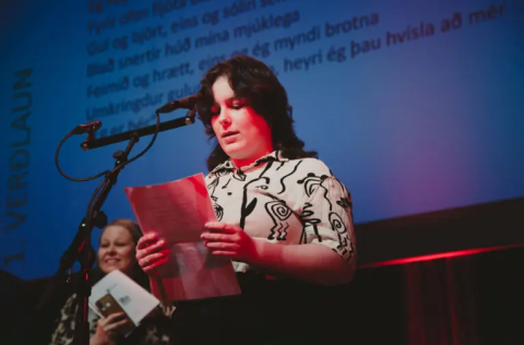 Frá Ljóðahátíð í Kópavogi 2023.