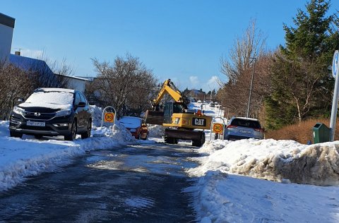 Aðstæður eru víða erfiðar sem sjá má.