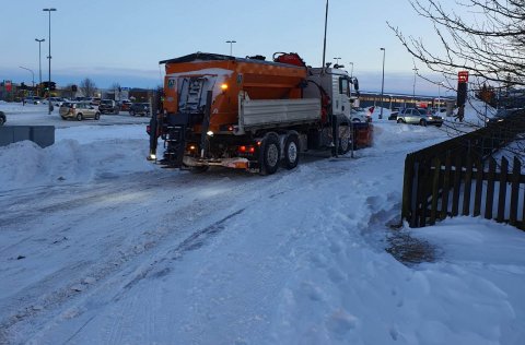 Götur hreinsaðar 19.desember 2022.