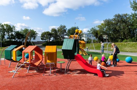 Fleiri leiktæki á Rútstúni er meðal þess sem íbúar völdu í kosningum fyrir Okkar Kópavogi í ársbyrj…