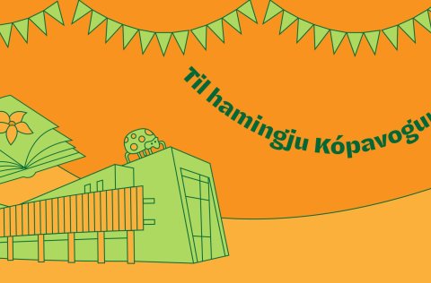 Nýtt rými verður tekið í notkun á afmælisdegi Kópavogs.