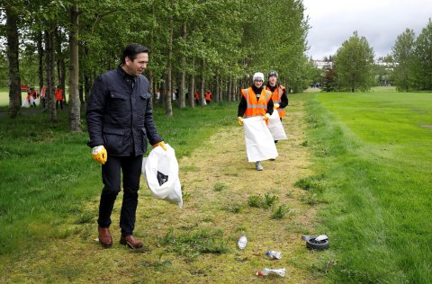 Plokkað í Kópavogi 2018.