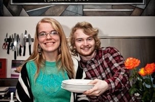 Gestir og gangandi fá hlýjar móttökur