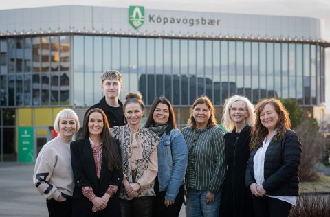 Samráðshópur frá vinstri: Kristgerður Garðarsdóttir, Amanda K.Ólafsdóttir, Óðinn Helgi Pálsson, Ásd&hellip;